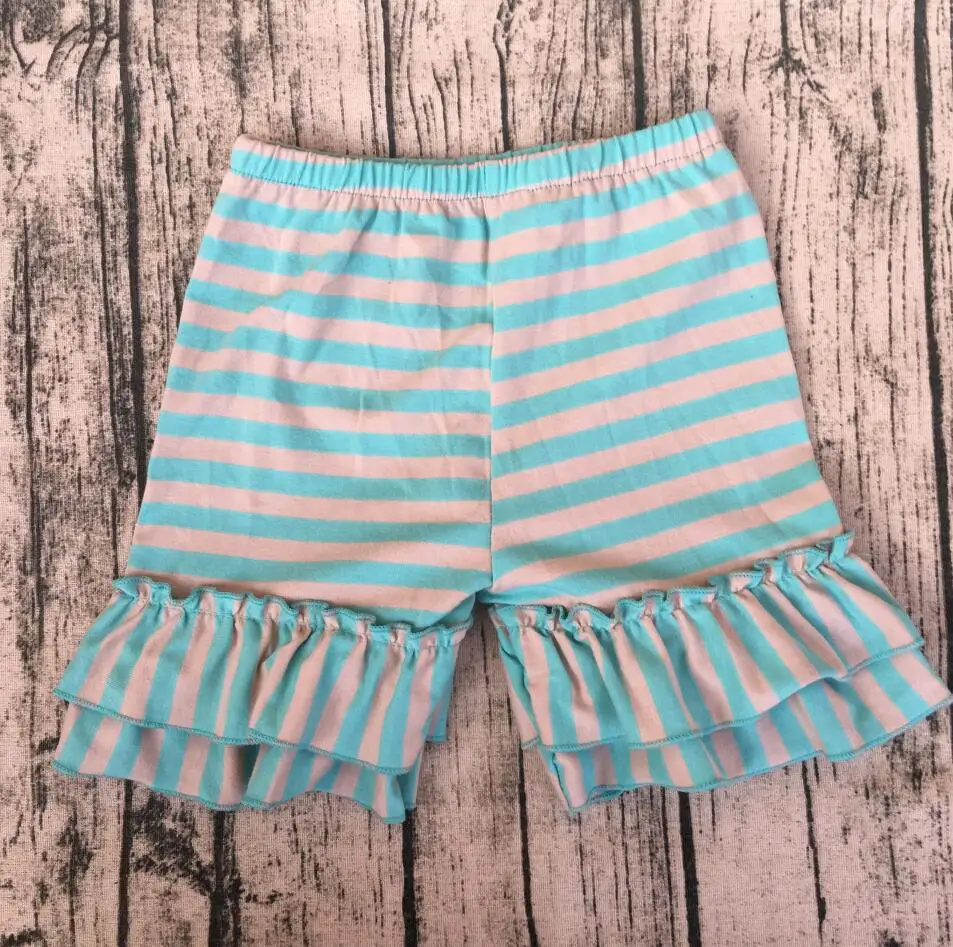 Hot stripe cotton shorts wholesale baby girl fashion women doublelayer ruffle shorts
Hot stripe cotton shorts wholesale baby girl fashion women doublelayer ruffle shorts