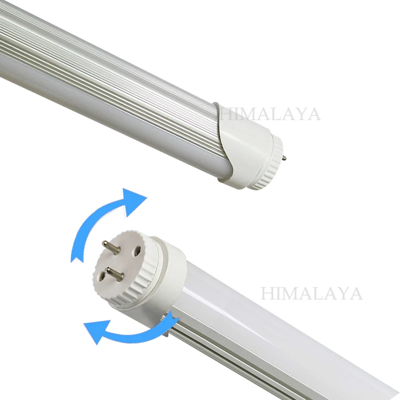 

Toika 50pcs Rotate LED Tube 1.5M 5FT 1500MM 25W 30W T8 AC85-265V