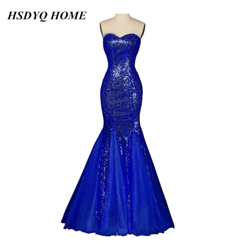 HSDYQ домашние вечерние платья с блестками пикантное вечернее платье-русалка
