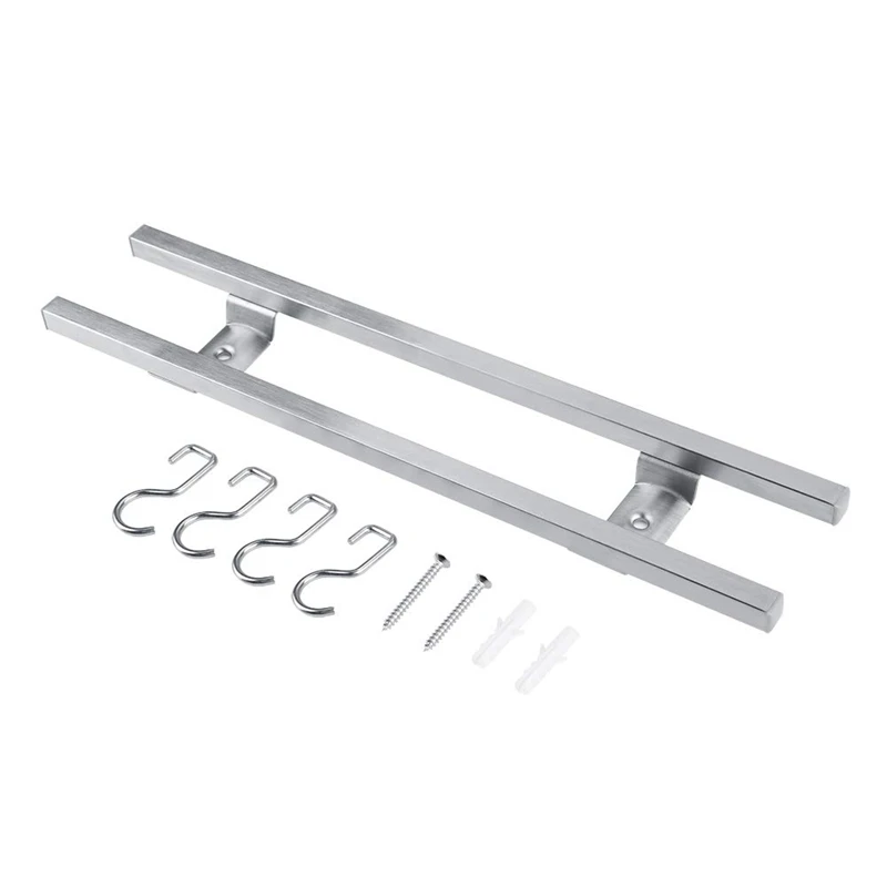 Magnetic Knife Rack 12Inch Magnetic Knife Strips Wall-Mounted Magnetic Knife Holder Stainless Steel With 4 Removable Hooks (30
Magnetic Knife Rack 12Inch Magnetic Knife Strips Wall-Mounted Magnetic Knife Holder Stainless Steel With 4 Removable Hooks (30