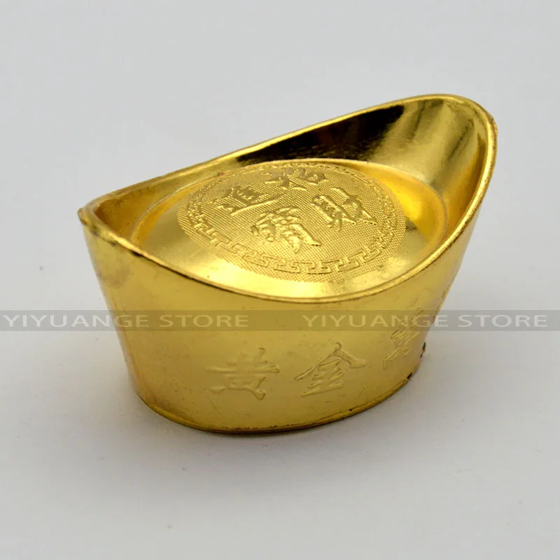 Chinese feng shui Mascot Metal Crafts Feng Shui Auspicious Lucky Money Gold IngotTo fake something antique Acer
Chinese feng shui Mascot Metal Crafts Feng Shui Auspicious Lucky Money Gold IngotTo fake something antique Acer