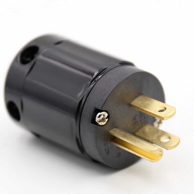 Hifi X 2PCS (Black) hifi sonar plug highend Brass copper P-029 US Power Plug extension adapter
Hifi X 2PCS (Black) hifi sonar plug highend Brass copper P-029 US Power Plug extension adapter