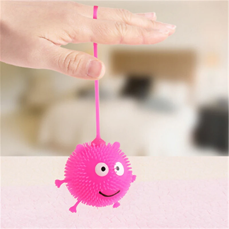 Baby Elasticity Fun Toys Gifts Children Squeeze Anti Stress Toys Cartoon LED Light Up Glowing Hair Flash Ball Color Random
Baby Elasticity Fun Toys Gifts Children Squeeze Anti Stress Toys Cartoon LED Light Up Glowing Hair Flash Ball Color Random