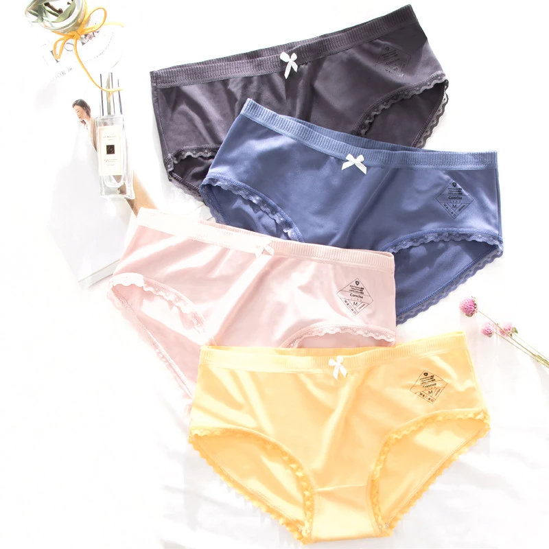 New 6 Color Women's pants briefs panties seamless lace panty womens underwear Mid-Rise Bow shorts women panties set 1-6 pcs 2019
New 6 Color Women's pants briefs panties seamless lace panty womens underwear Mid-Rise Bow shorts women panties set 1-6 pcs 2019