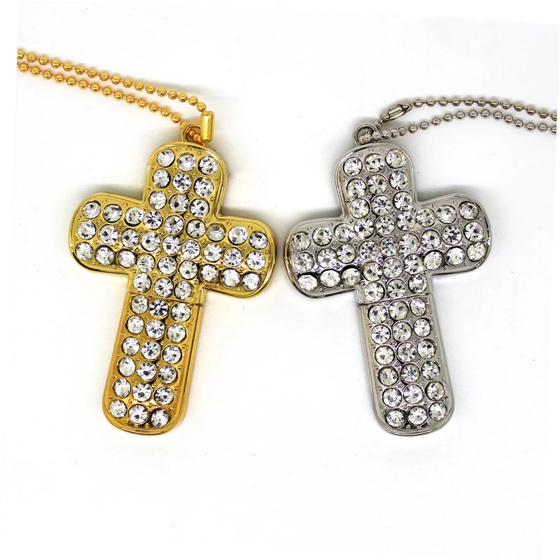 Hot sale mini metal crystal Christian cross USB 2.0 Flash Drive Jewelry Pendrive 4GB 8GB 16GB 32GB pen drive diamond u disk
Hot sale mini metal crystal Christian cross USB 2.0 Flash Drive Jewelry Pendrive 4GB 8GB 16GB 32GB pen drive diamond u disk