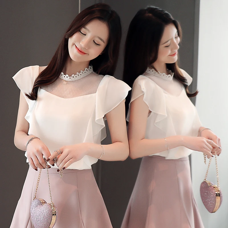 Fashion womens blouses and tops 2019 ladies tops white blouse shirts women chiffon blouse for women Ruffles white hollow out
Fashion womens blouses and tops 2019 ladies tops white blouse shirts women chiffon blouse for women Ruffles white hollow out