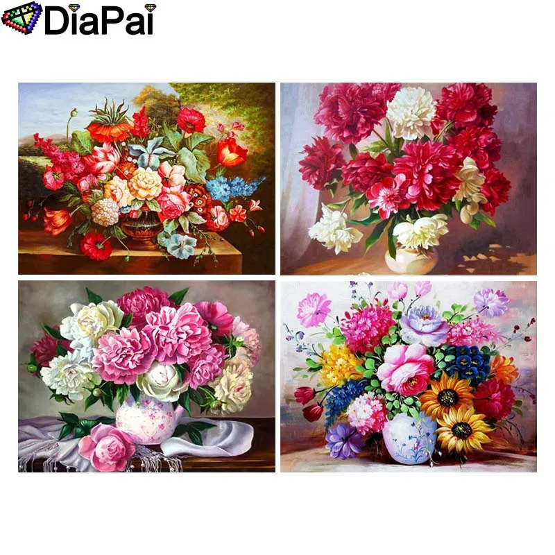 DIAPAI 100% Full Square/Round Drill 5D DIY Diamond Painting "Flower landscape" 3D Embroidery Cross Stitch Home Decor
DIAPAI 100% Full Square/Round Drill 5D DIY Diamond Painting "Flower landscape" 3D Embroidery Cross Stitch Home Decor