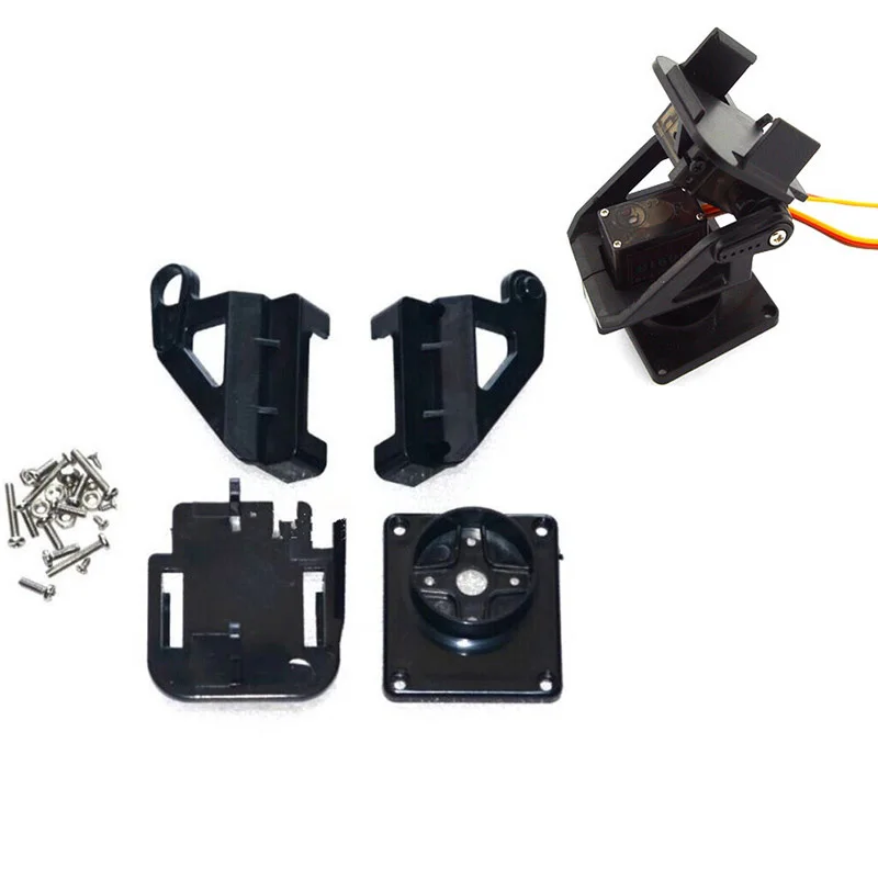 Нейлоновое крепление для камеры Pan/Tilt FPV 1 комплект совместимый сервопривод SG90 9g