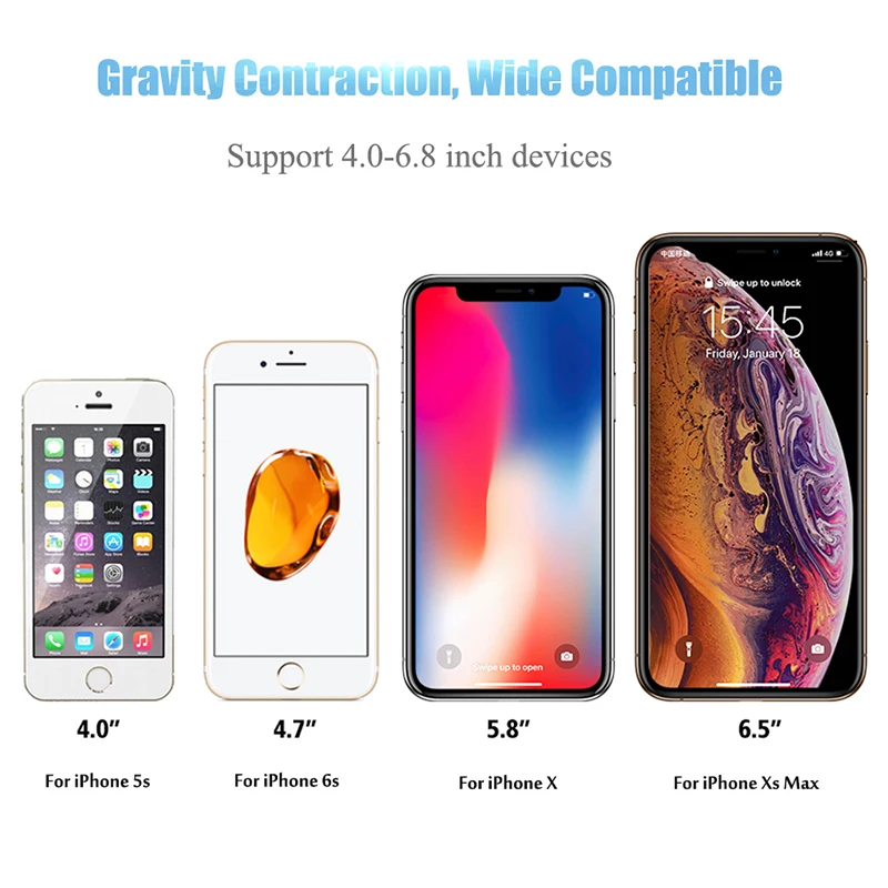 Universal Gravity Car Phone Holder Support GPS Car Air Vent Mount Mobile Smartphone Cell Stand For iPhone X Samsung phone holder
Universal Gravity Car Phone Holder Support GPS Car Air Vent Mount Mobile Smartphone Cell Stand For iPhone X Samsung phone holder