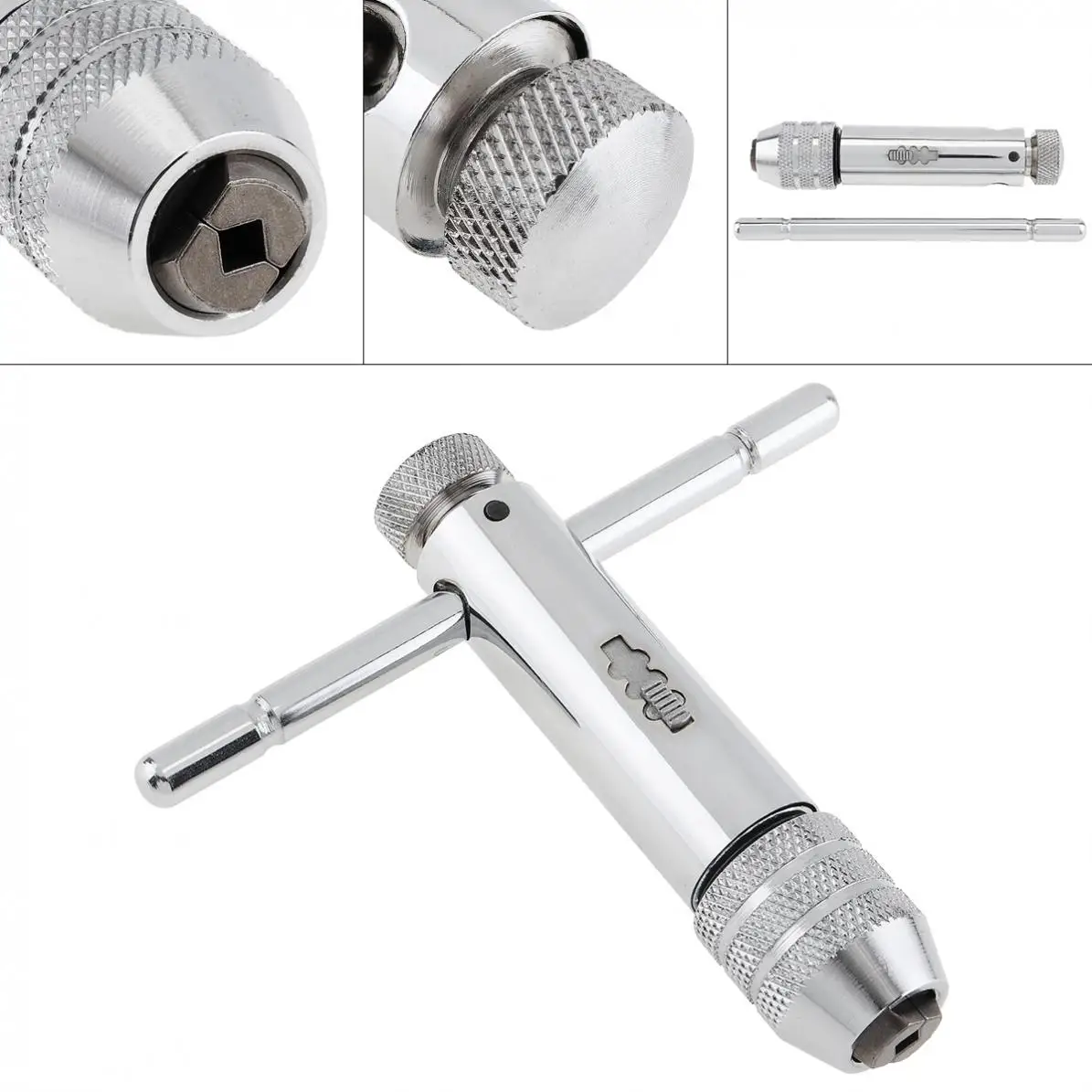 M5-M12 Adjustable Wrench Left and Right Button With Manual Tool Thread Ratchet Tool Button
M5-M12 Adjustable Wrench Left and Right Button With Manual Tool Thread Ratchet Tool Button