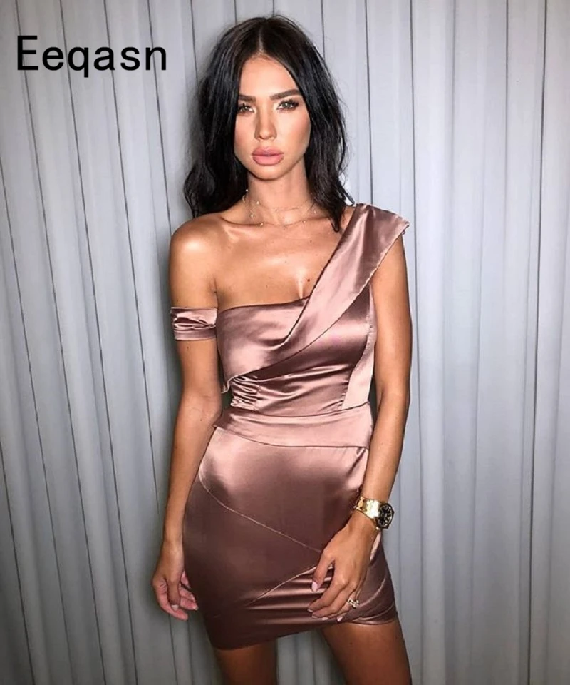 Sexy 2021 Cocktail Dress One Shoulder Sheath Formal Party Dress Simple Ladies Satin Robe De Cocktail Plus Size
Sexy 2021 Cocktail Dress One Shoulder Sheath Formal Party Dress Simple Ladies Satin Robe De Cocktail Plus Size