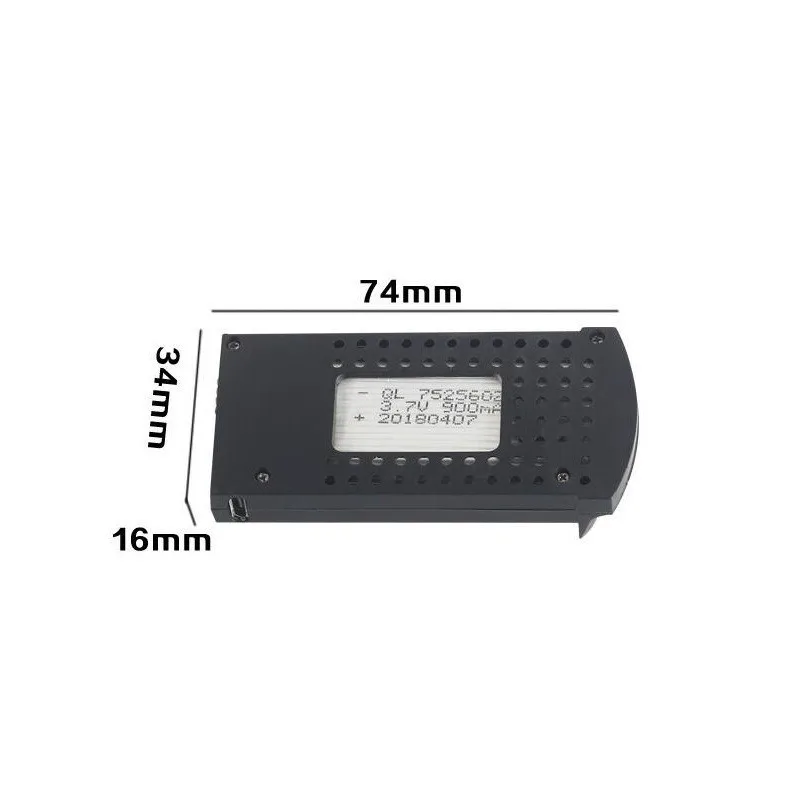 Обновленная батарея для DM107S SG700 S169 3 7 V 1200mAh Li-po RC Quadcopter запасные части v Дрон с