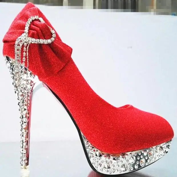 YeddaMavis Women Shoes Red Wedding Shoes Glitter Gorgeous Bridal Crystal High Heels Womens Shoes Woman Pumps Sexy Bridal Shoes
YeddaMavis Women Shoes Red Wedding Shoes Glitter Gorgeous Bridal Crystal High Heels Womens Shoes Woman Pumps Sexy Bridal Shoes