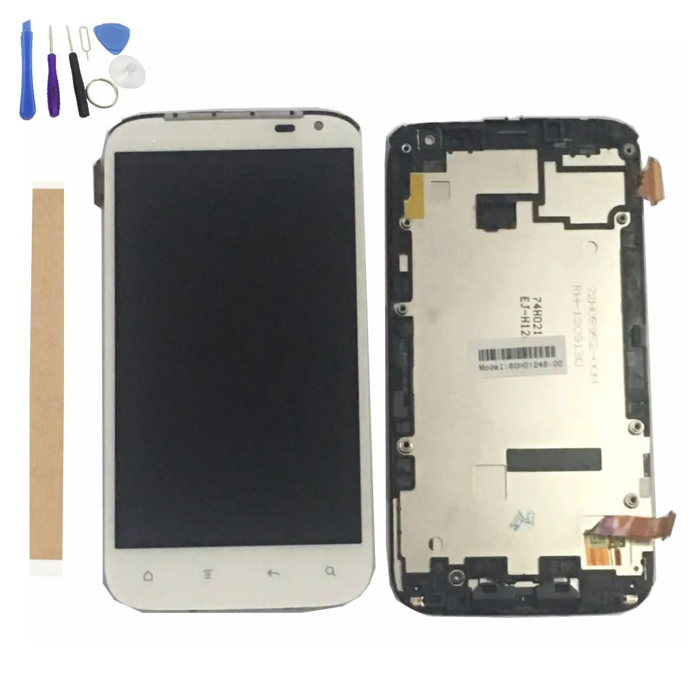 4.7 Inch For HTC Sensation XL X315E G21 LCD Display With Touch Sensor Glass Assembly With frame Black White Color With Tools
4.7 Inch For HTC Sensation XL X315E G21 LCD Display With Touch Sensor Glass Assembly With frame Black White Color With Tools