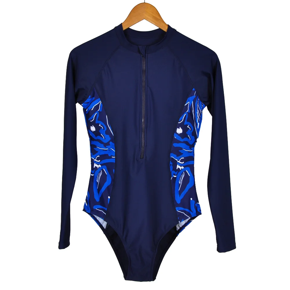 2019 New Sexy One Piece Swimsuit Swimwear Women Printing Zipper Long Sleeves Beach Bodysuit Slimming Sports Bathing Suit M-2XL
2019 New Sexy One Piece Swimsuit Swimwear Women Printing Zipper Long Sleeves Beach Bodysuit Slimming Sports Bathing Suit M-2XL