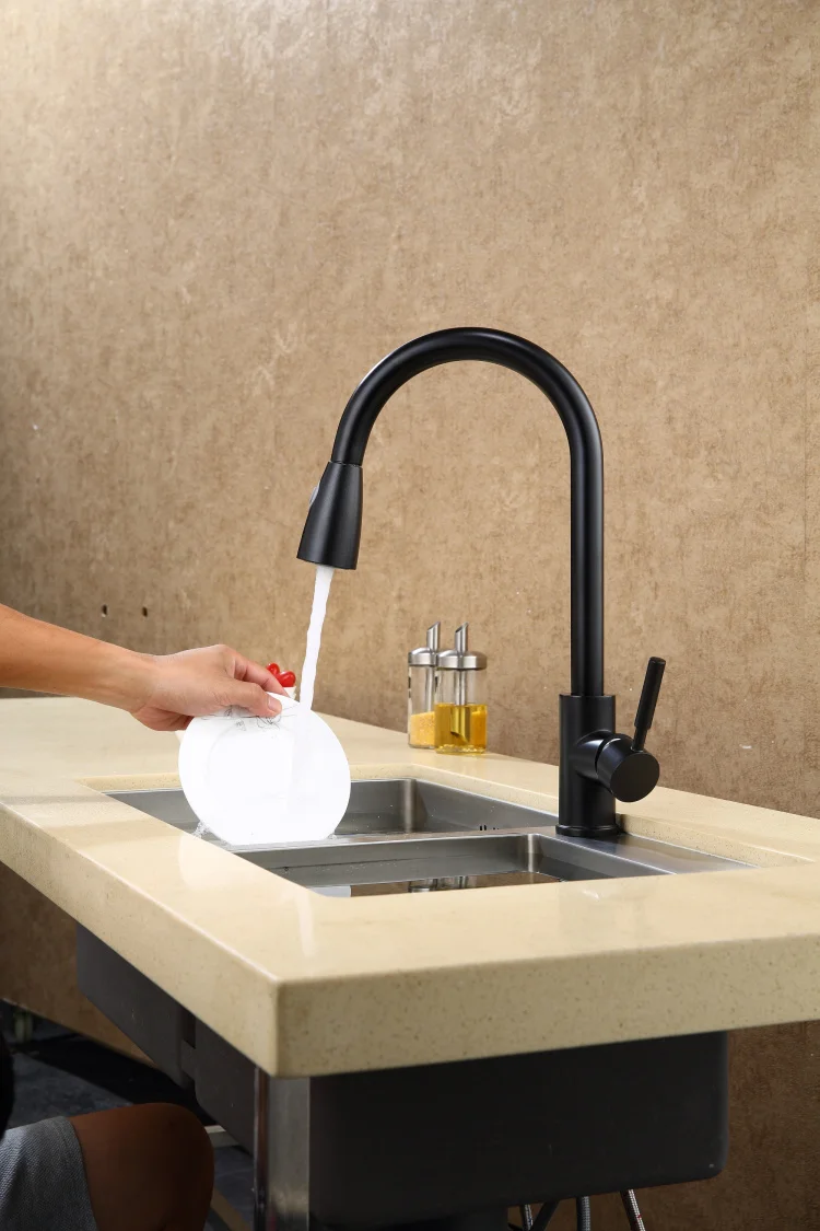 Free ship black color pull out kitchen faucet Mixer tap Single Spout Tap Swivel Pull Out Spray Single Handle hole deck mounted
Free ship black color pull out kitchen faucet Mixer tap Single Spout Tap Swivel Pull Out Spray Single Handle hole deck mounted