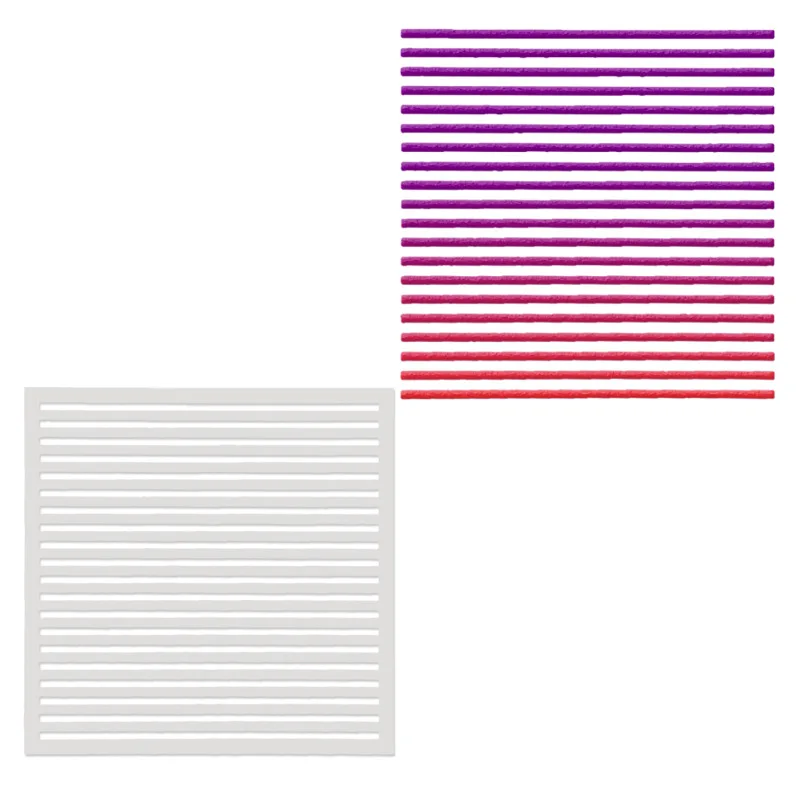 15*15 Strip pvc Layering Stencils for Diy scrapbook coloring,painting stencil,home decor diy etc. Product image
15*15 Strip pvc Layering Stencils for Diy scrapbook coloring,painting stencil,home decor diy etc. Product image