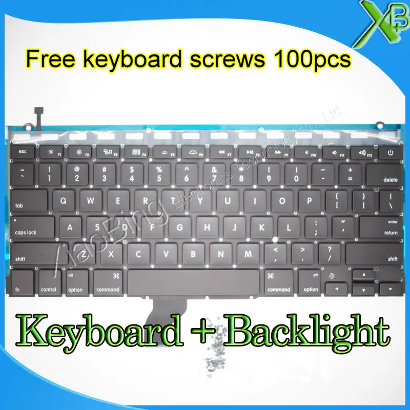 Brand New For MacBook Pro Retina 13.3" A1502 US keyboard+Backlight Backlit+100pcs keyboard screws 2013-2015 Years
Brand New For MacBook Pro Retina 13.3" A1502 US keyboard+Backlight Backlit+100pcs keyboard screws 2013-2015 Years