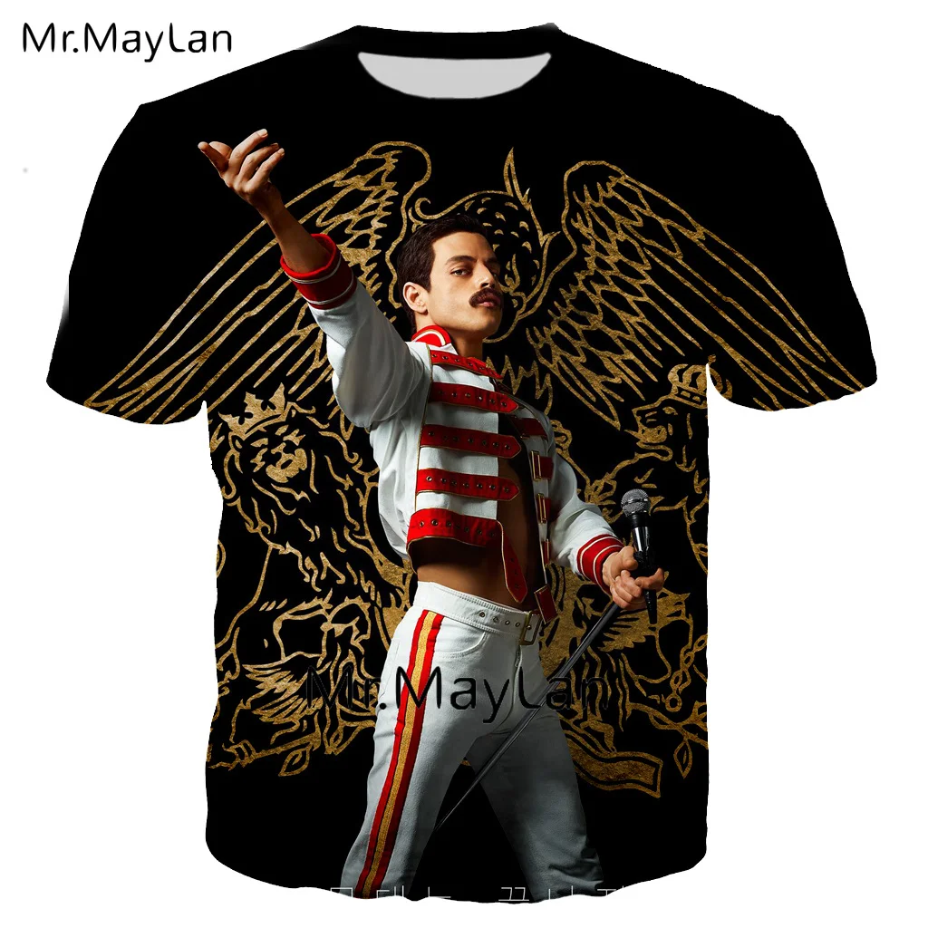 Cool 3D Print Rock Freddie Mercury Tshirt Men/women Punk Streetwear T shirts Gothic Clothes Oversized Poleras Hombre Tee Shirt
Cool 3D Print Rock Freddie Mercury Tshirt Men/women Punk Streetwear T shirts Gothic Clothes Oversized Poleras Hombre Tee Shirt