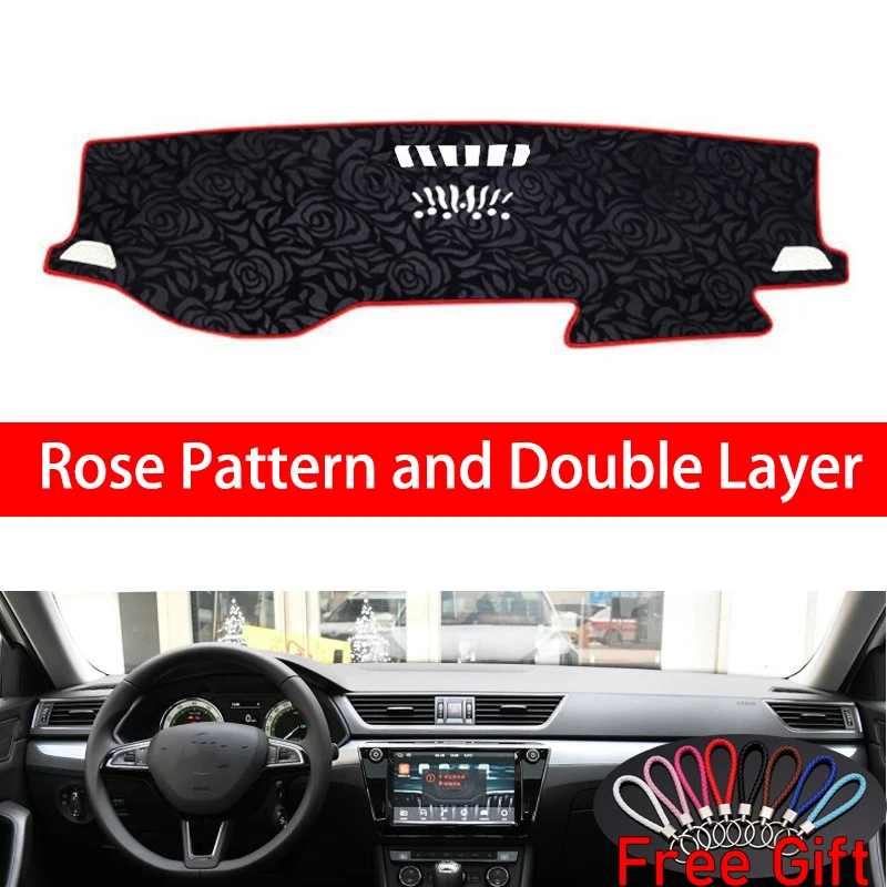 Rose Pattern For SKODA Superb 2016 2017-2019 Dashboard Cover Car Stickers Car Decoration Car Accessories Interior Car Decals
Rose Pattern For SKODA Superb 2016 2017-2019 Dashboard Cover Car Stickers Car Decoration Car Accessories Interior Car Decals