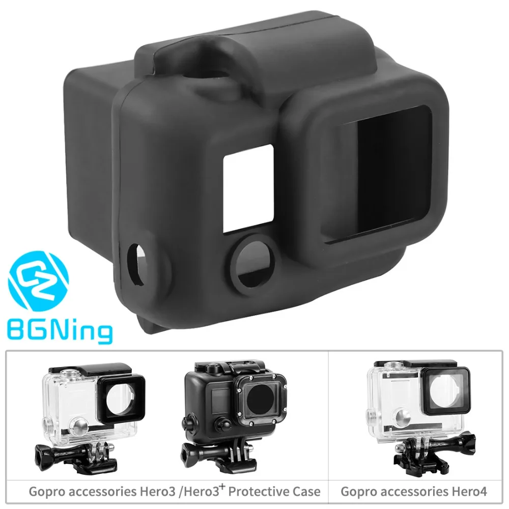 Silicone Soft Portable Protective Dustproof Waterproof Case Cover Skin for GoPro HD Hero 3 / 3+ / Hero 4 Action Camera Accessory
Silicone Soft Portable Protective Dustproof Waterproof Case Cover Skin for GoPro HD Hero 3 / 3+ / Hero 4 Action Camera Accessory
