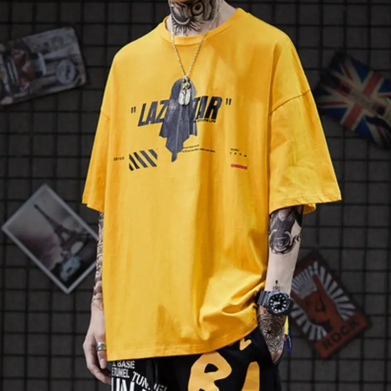 Hip Hop T Shirt Half Sleeve Mens Casual Harajuku T Shirts White Black Summer Cotton Tshirt Streetwear Male O-neck Cool Print Tee
Hip Hop T Shirt Half Sleeve Mens Casual Harajuku T Shirts White Black Summer Cotton Tshirt Streetwear Male O-neck Cool Print Tee