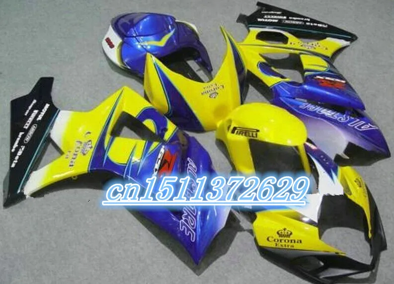 Dor-Yellow Blue Fairing for A GSXR1000 07 08 GSXR1000 2007 2008 GSX-R1000 K7 R1000 07-08 for SUZUKI D
Dor-Yellow Blue Fairing for A GSXR1000 07 08 GSXR1000 2007 2008 GSX-R1000 K7 R1000 07-08 for SUZUKI D