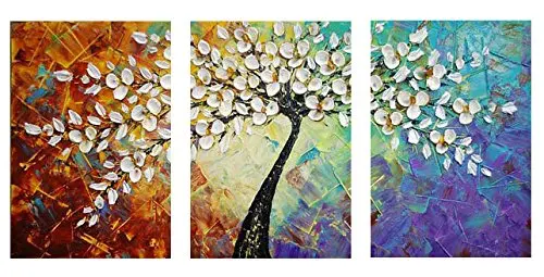 3 Панели Ручная роспись масляная живопись нож цветок CanvasPaintings для настенные картины для гостиной растянутый и Обрамленный готов для подвеши...
3 Панели Ручная роспись масляная живопись нож цветок CanvasPaintings для настенные картины для гостиной растянутый и Обрамленный готов для подвеши...