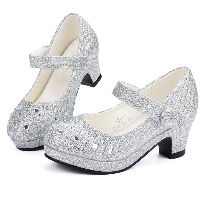 Elegant High Heel Girls Shoes Sequin Glitter Crystal Princess Shoes Formal Occasion Party Wedding Little Girls Shoes EUR 25-33
Elegant High Heel Girls Shoes Sequin Glitter Crystal Princess Shoes Formal Occasion Party Wedding Little Girls Shoes EUR 25-33
