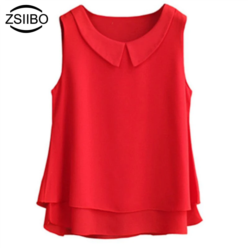 2019 Summer Female Chiffon Shirts Korean style Women Casual Top Plus Kawaii Loose Sleeveless Thin And Light Chiffon Blouse
2019 Summer Female Chiffon Shirts Korean style Women Casual Top Plus Kawaii Loose Sleeveless Thin And Light Chiffon Blouse