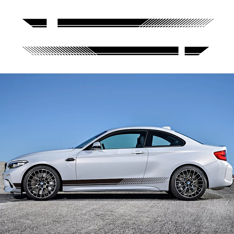 Hot 1 Pair 2 Sides Vinyl Car Styling Side Skirt Sticker Vehicle Decals Stripe Wraps Body Stickers For Universal
Hot 1 Pair 2 Sides Vinyl Car Styling Side Skirt Sticker Vehicle Decals Stripe Wraps Body Stickers For Universal