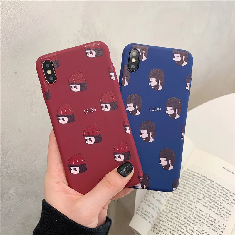 GYKZ профессиональный убийца Леон и Mathilda чехол для телефона iPhone X XS MAX XR 7 8 6 6s Plus