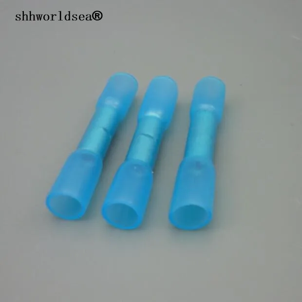 shhworldsea 50pcs/lot BHT2 car parts Blue Heat Shrink Butt Connectors and Splices For 1.5-2.5mm2,16-14 AWG Wire High Quality
shhworldsea 50pcs/lot BHT2 car parts Blue Heat Shrink Butt Connectors and Splices For 1.5-2.5mm2,16-14 AWG Wire High Quality