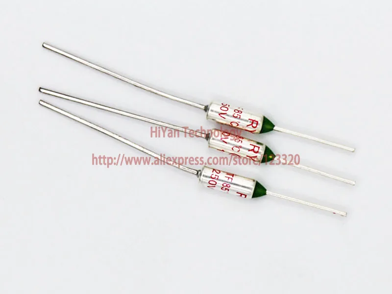 Температурный Термопредохранитель RY85 TF 85 градусов Цельсия 85C 10A 250V (20 шт./лот)|fusing