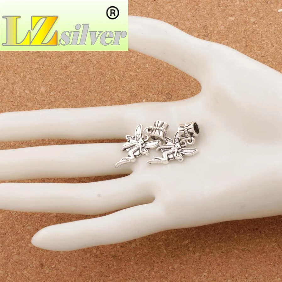 Flying Angel Fairy Charm Beads 30.5x14.6mm 100PCS zinc alloy Fit European Bracelets Jewelry DIY B195
Flying Angel Fairy Charm Beads 30.5x14.6mm 100PCS zinc alloy Fit European Bracelets Jewelry DIY B195