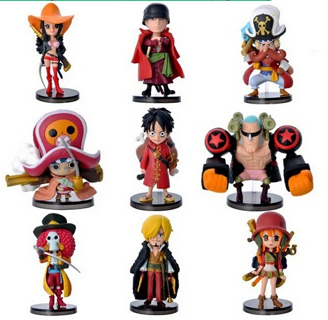 9pcs/set mini One Piece Figure New Anime Figures Luffy + One Piece Action Figure Classic Collection Model Toys Brinquedos
9pcs/set mini One Piece Figure New Anime Figures Luffy + One Piece Action Figure Classic Collection Model Toys Brinquedos