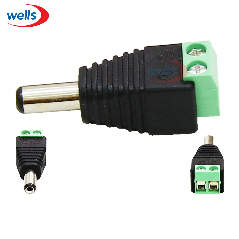 100 pcs DC Connector Male Female 5.5mm For 5050 3528 5060 LED Strip Light CCTV Camera DC Power Cable Jack Adapter Connector Plug
100 pcs DC Connector Male Female 5.5mm For 5050 3528 5060 LED Strip Light CCTV Camera DC Power Cable Jack Adapter Connector Plug