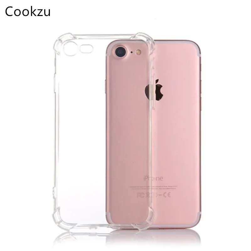 Прозрачный мягкий чехол для телефона аксессуары iPhone XR/Xs Max X/Xs 8/7Plus 6s 6Plus