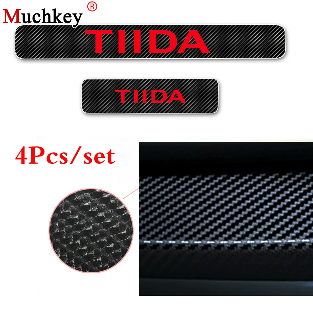 Door Sill Scuff Plate Protector For Nissan Tiida Car Stickers Welcome Pedal Car Door Sill Door Threshold Plate Car Styling 4Pcs
Door Sill Scuff Plate Protector For Nissan Tiida Car Stickers Welcome Pedal Car Door Sill Door Threshold Plate Car Styling 4Pcs