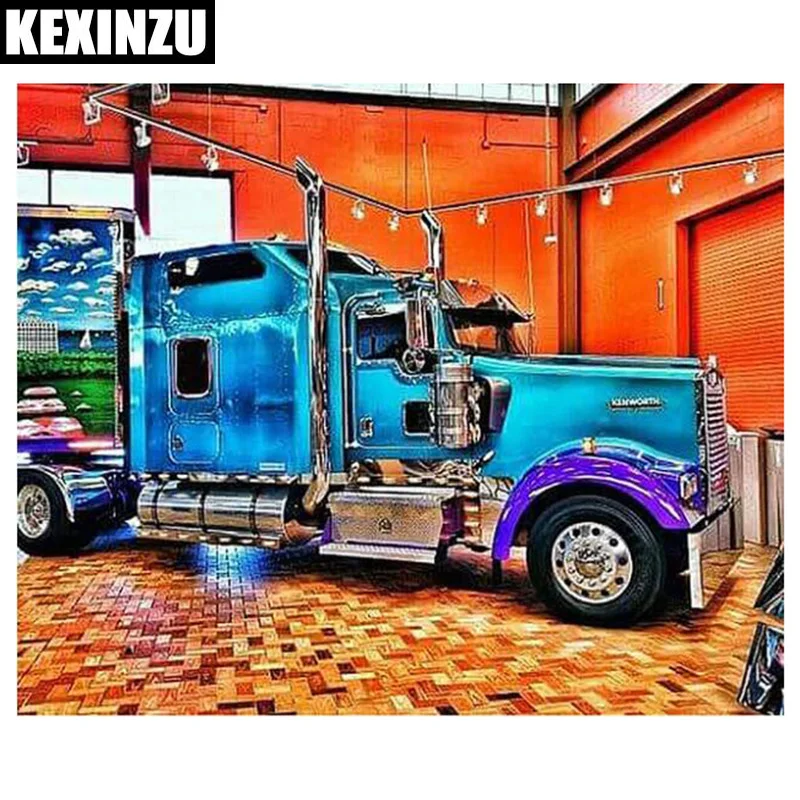 New Full Square Diamond 5D DIY Diamond Painting "big truck" Embroidery Cross Stitch Rhinestone Mosaic Painting Decor Gift
New Full Square Diamond 5D DIY Diamond Painting "big truck" Embroidery Cross Stitch Rhinestone Mosaic Painting Decor Gift