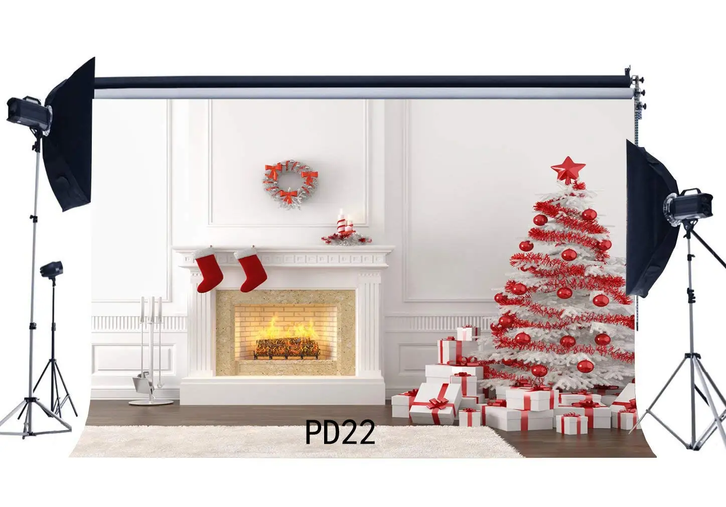 Xmas Tree Fireplace Photography Backdrop Customized Photo Background Studio Prop PD22
Xmas Tree Fireplace Photography Backdrop Customized Photo Background Studio Prop PD22