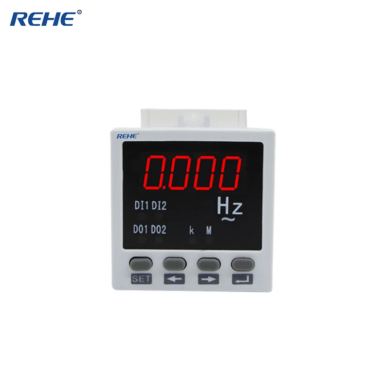 Цифровой умный однофазный светодиодный измеритель частоты REHE RH F81 48*48 мм|meter