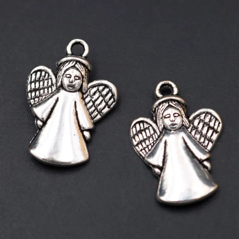WKOUD 10pcs Creative Silver Color Sleeping Angel Pendant Hip Hop Style Wings Charm Angel Charm 24*17mm A463
WKOUD 10pcs Creative Silver Color Sleeping Angel Pendant Hip Hop Style Wings Charm Angel Charm 24*17mm A463