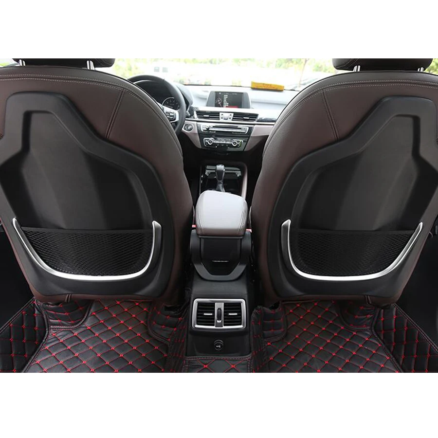 YAQUICKA 2Pcs/set Car Front Seat Chair Back Storage Net Frame Strip Trim Styling Cover For BMW X1 2016 Auto Interior Accessories
YAQUICKA 2Pcs/set Car Front Seat Chair Back Storage Net Frame Strip Trim Styling Cover For BMW X1 2016 Auto Interior Accessories