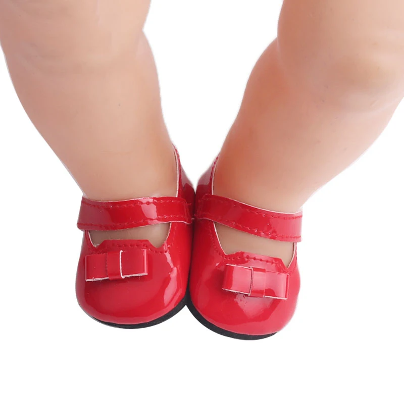 43 cm baby dolls shoes new born Fashion red bow PU shoes princess dress shoe Baby toys fit American 18 inch Girls doll g6
43 cm baby dolls shoes new born Fashion red bow PU shoes princess dress shoe Baby toys fit American 18 inch Girls doll g6