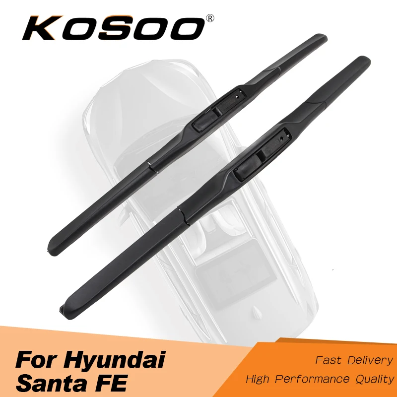 KOSOO For Hyundai Santa Fe Model Year From 1999 To 2017 Auto Car Windscreen Wiper Blades Fit Hook Arm Clean The Windshield
KOSOO For Hyundai Santa Fe Model Year From 1999 To 2017 Auto Car Windscreen Wiper Blades Fit Hook Arm Clean The Windshield