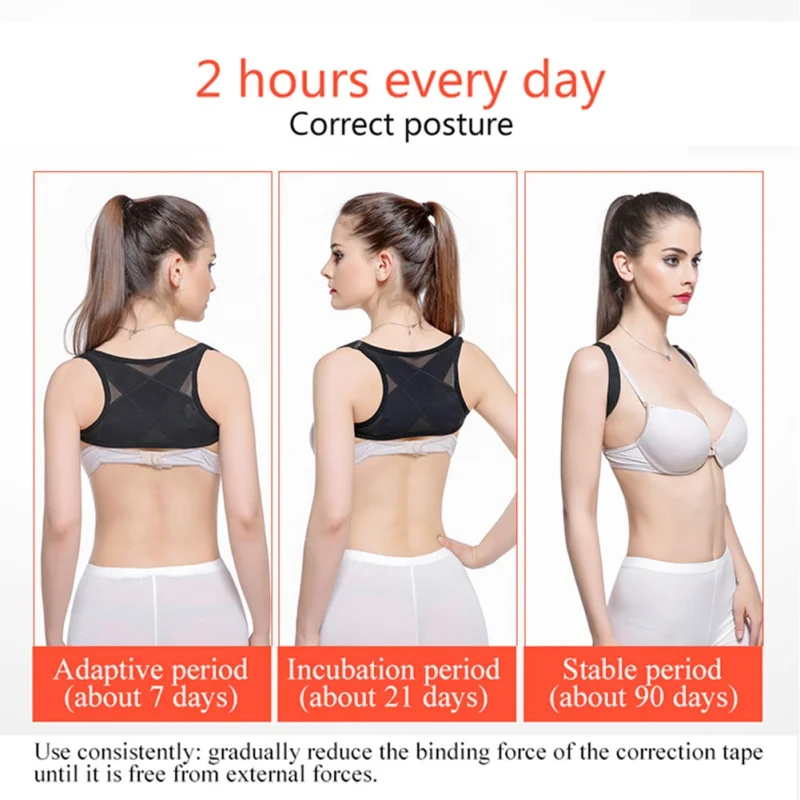 Women Adjustable Posture Corrector Brace Net Breathable Back Spine Support Belt Humpback Shoulder Women Posture Correction Belt
Women Adjustable Posture Corrector Brace Net Breathable Back Spine Support Belt Humpback Shoulder Women Posture Correction Belt