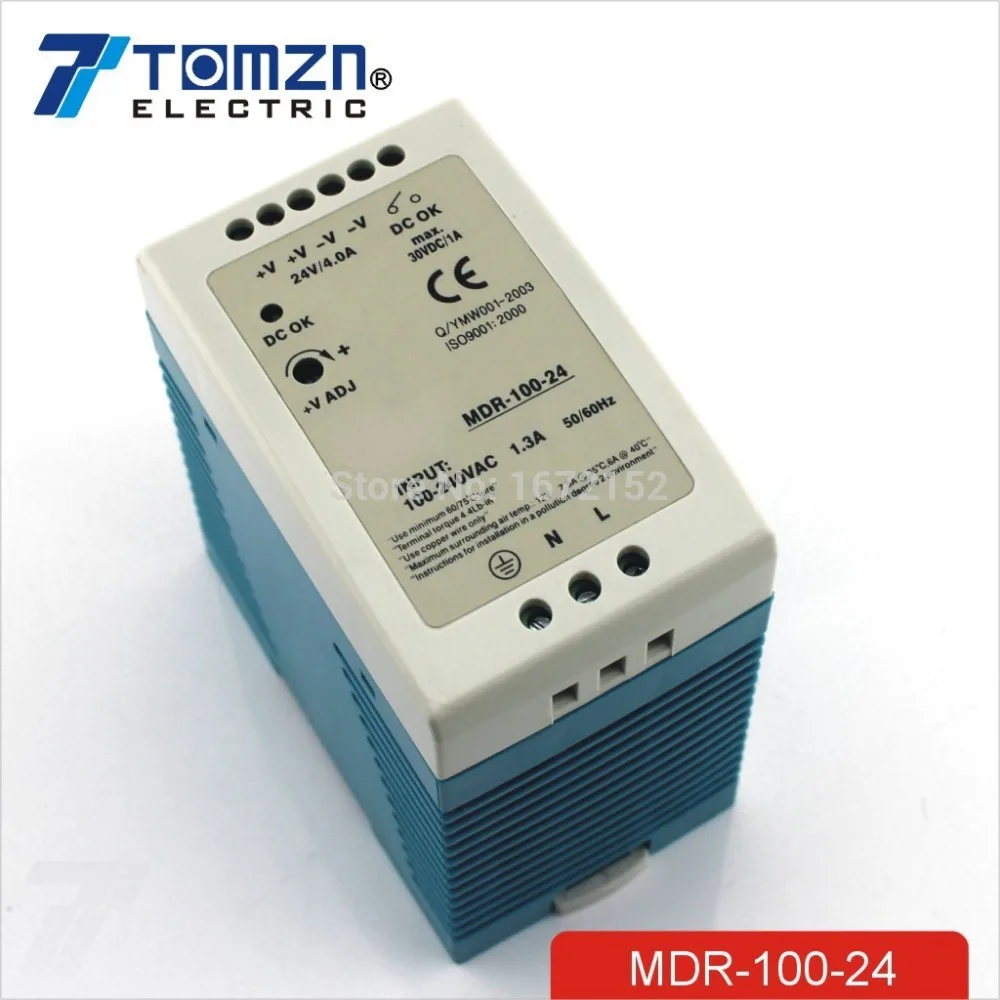 

100W 24V 4A MINI Din Rail Single Output Switching power supply