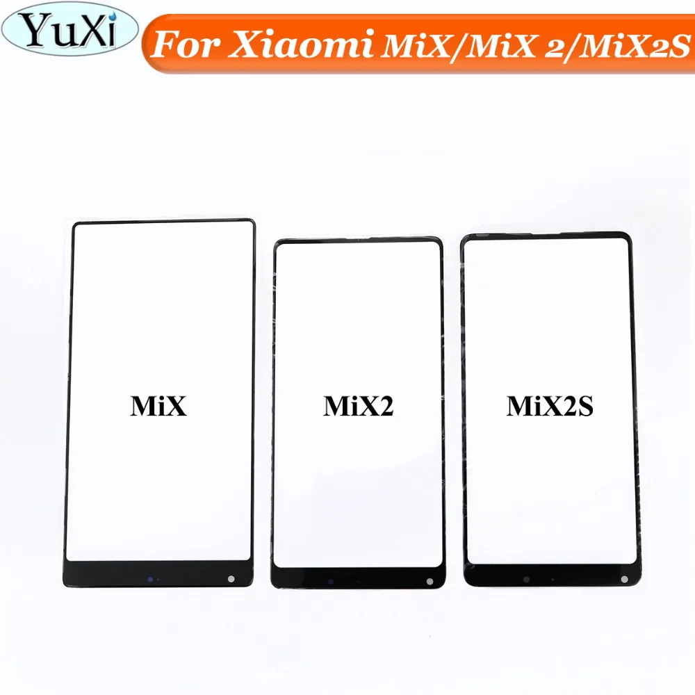 YuXi For Xiaomi Mi mix 1 2 2s New Front Outer Lens Screen Glass Replacement For Xiaomi Mi mix mix2 mix2s Black/White
YuXi For Xiaomi Mi mix 1 2 2s New Front Outer Lens Screen Glass Replacement For Xiaomi Mi mix mix2 mix2s Black/White