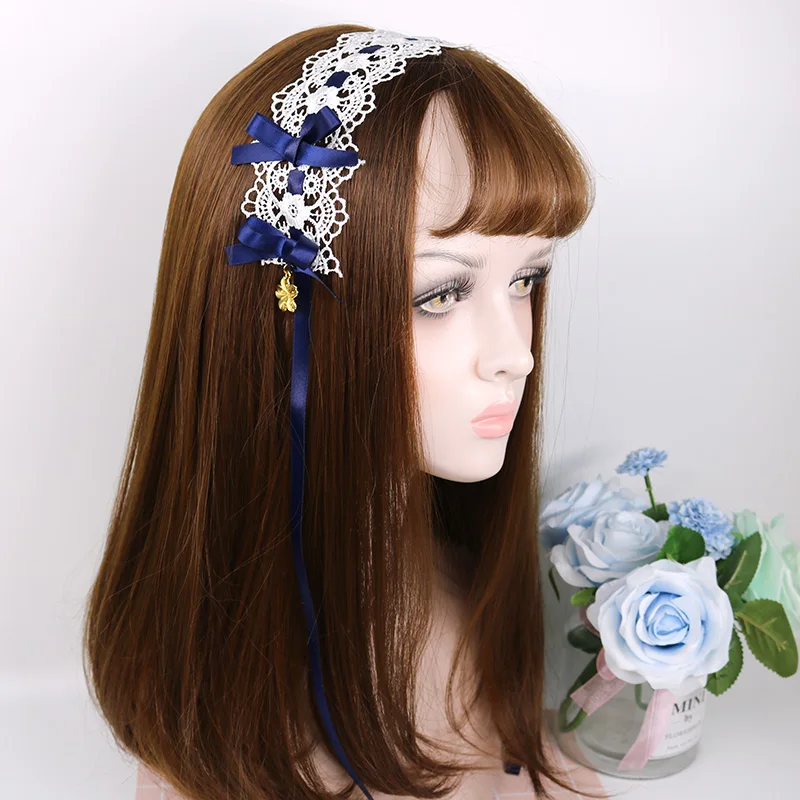 More color can be customized with Japanese soft sister Lolita general lace bow hair band tire joker
More color can be customized with Japanese soft sister Lolita general lace bow hair band tire joker